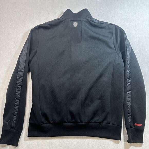 Puma Scuderia Ferrari Jacket Unisex Large Full Zip Black Official license - Picture 15 of 16
